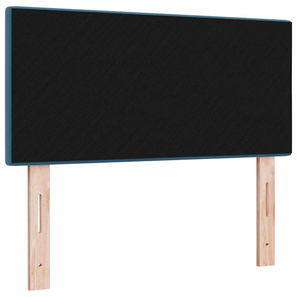 Tête de lit LED avec bandes LED Bleu 90 cm Velours - XIOS