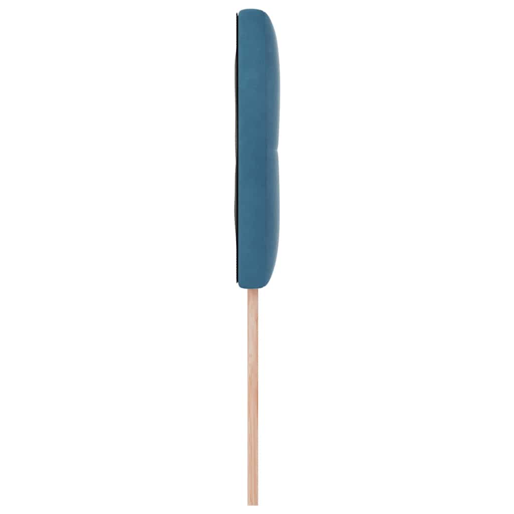 Tête de lit LED avec bandes LED Bleu 90 cm Velours - XIOS