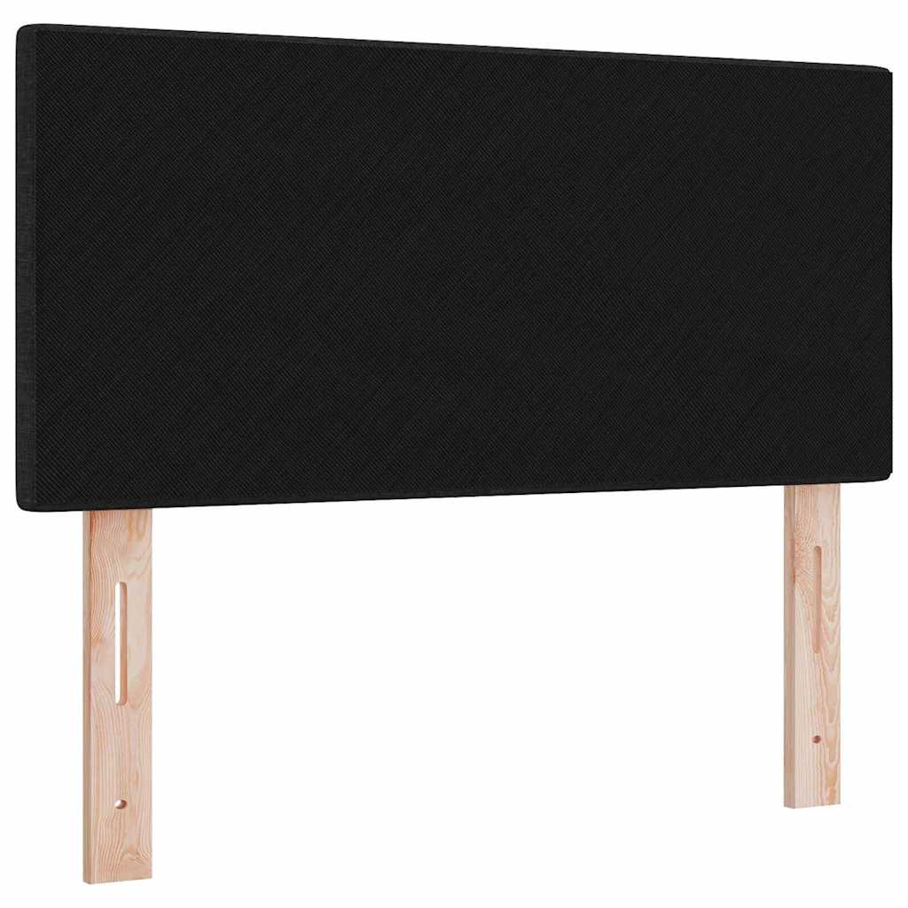 Tête de lit LED avec bandes LED Noir 100 cm tissu - XIOS