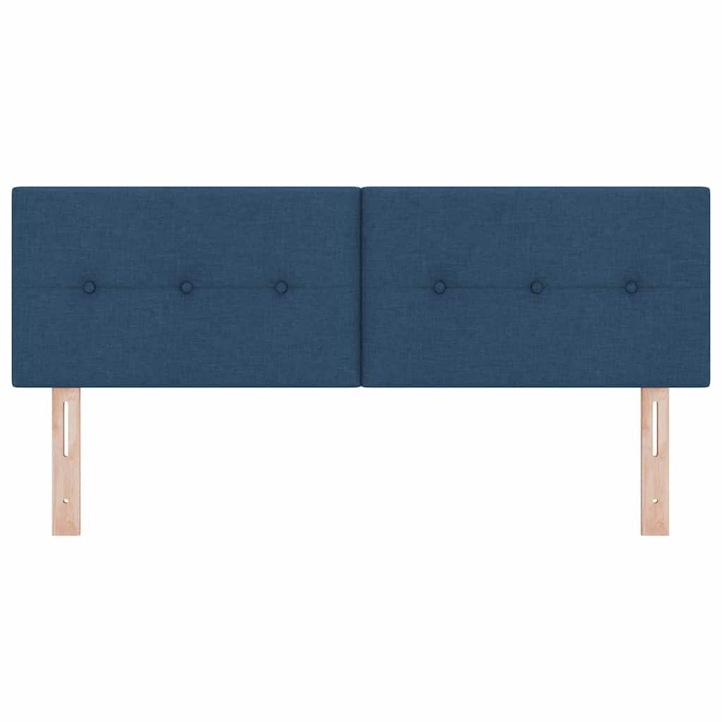 Tête de lit LED avec des lumières à LED Bleu 144 cm Polyester - XIOS