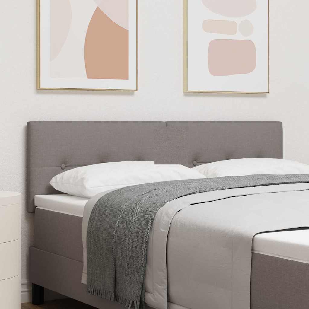 Tête de lit LED avec des lumières à LED Taupe 160 cm Polyester - XIOS