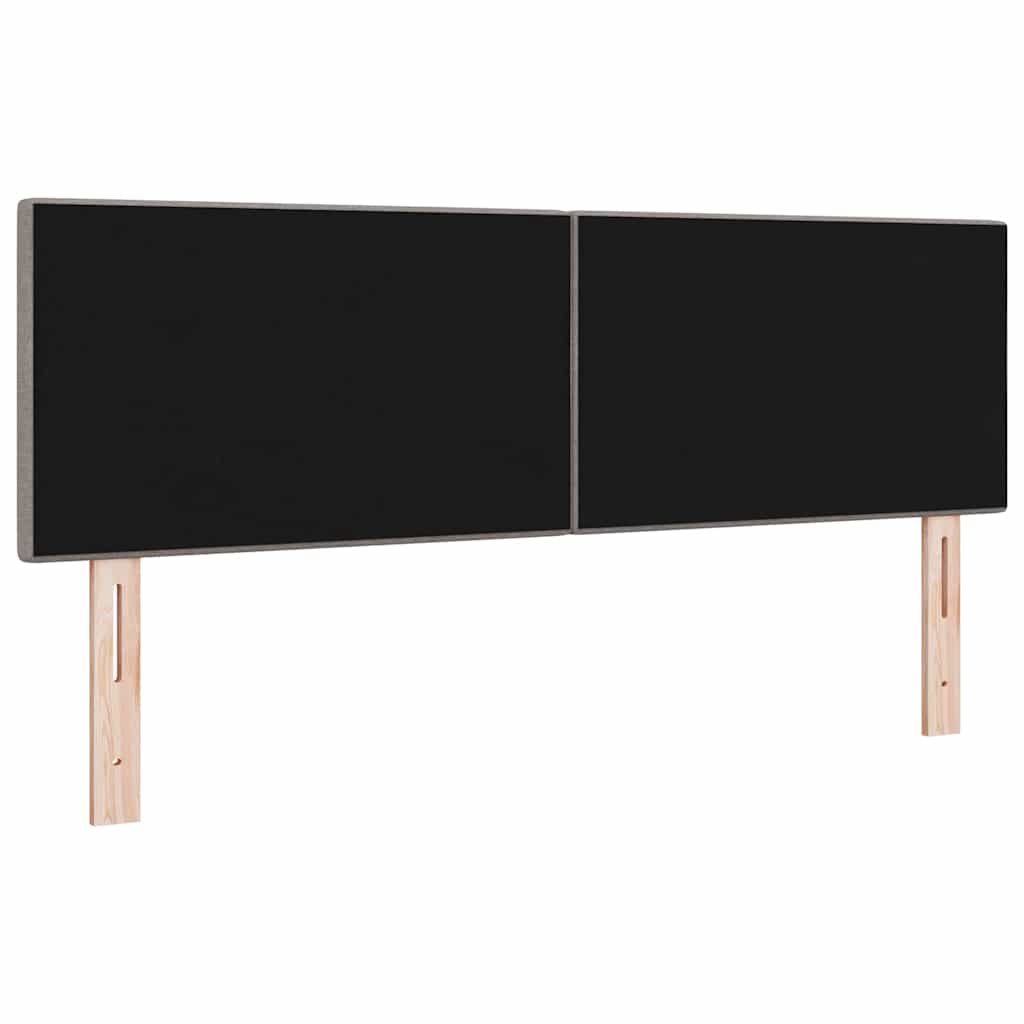 Tête de lit LED avec des lumières à LED Taupe 160 cm Polyester - XIOS