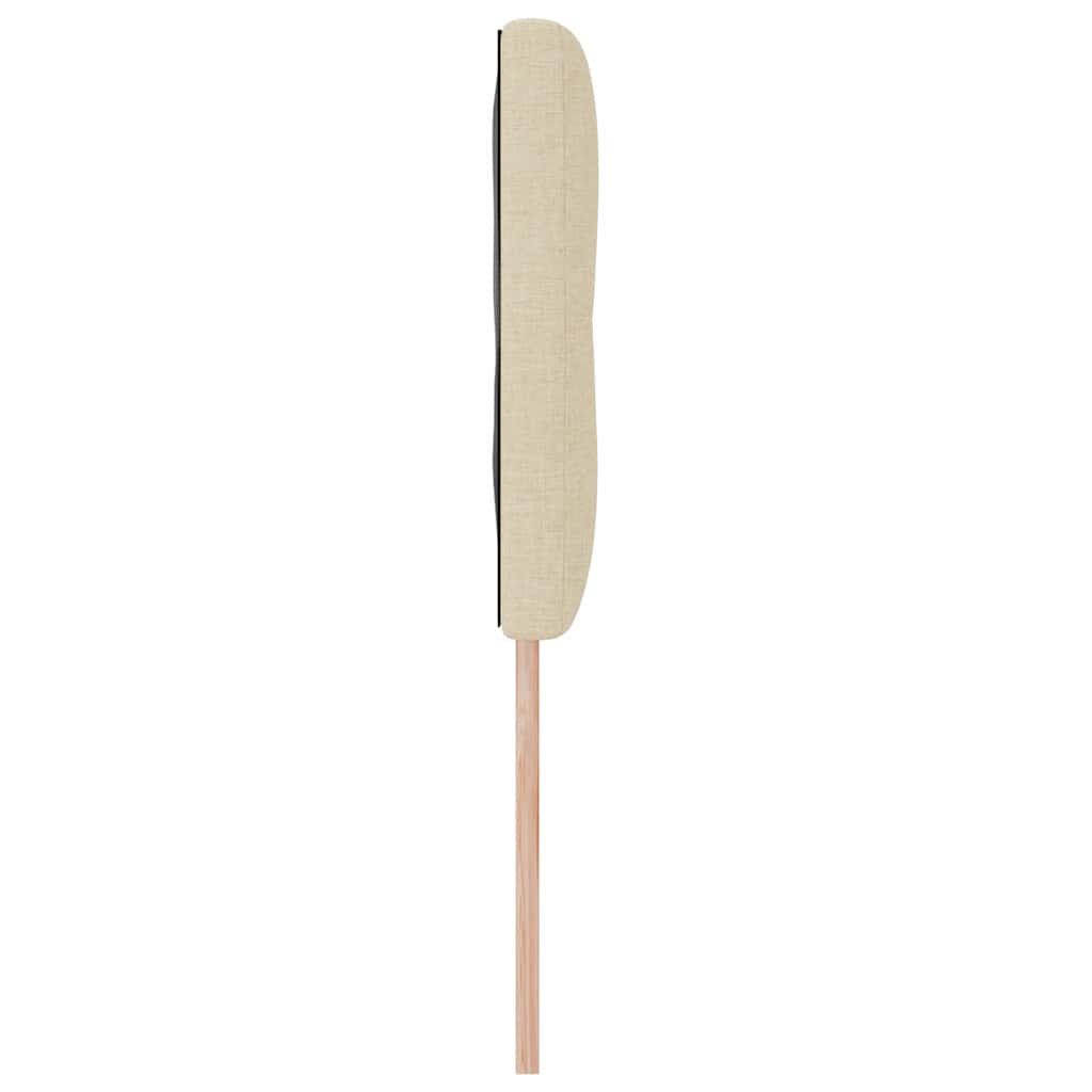 Tête de lit LED avec des lumières à LED Crème 160 cm Polyester - XIOS