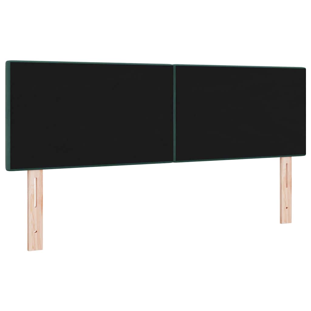Tête de lit LED avec des lumières à LED Vert 160 cm Polyester - XIOS