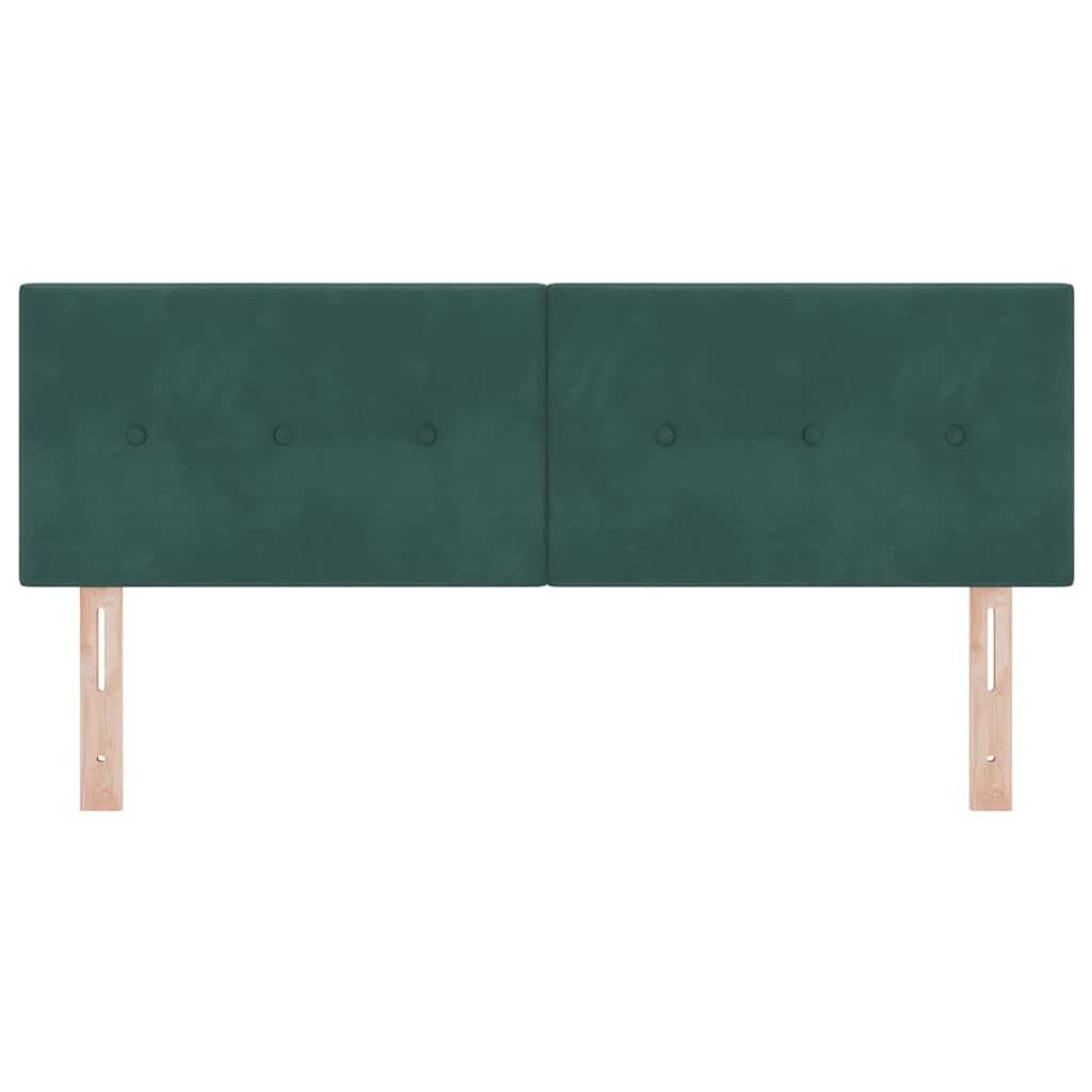 Tête de lit LED avec des lumières à LED Vert 160 cm Polyester - XIOS