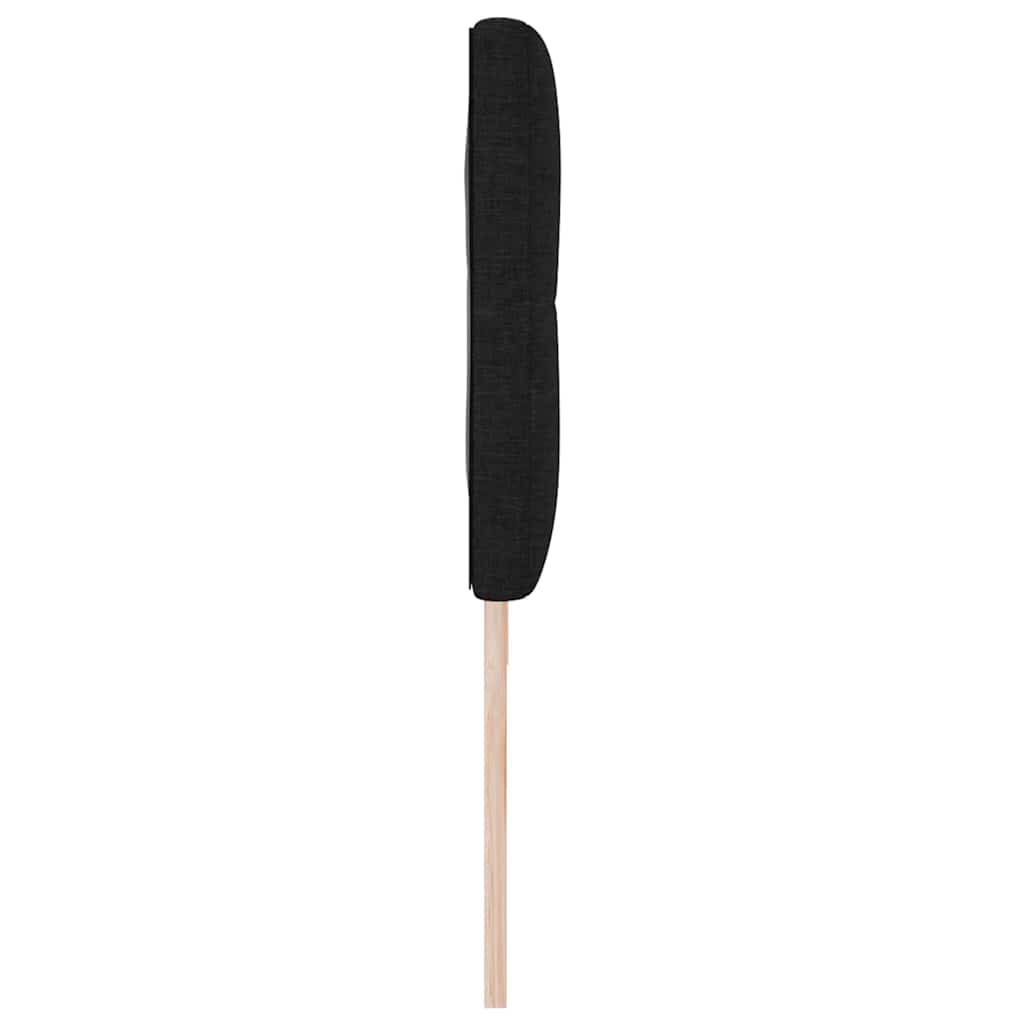 Tête de lit LED avec des lumières à LED Noir 180 cm Polyester - XIOS