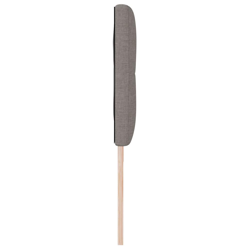 Tête de lit LED avec des lumières à LED Taupe 180 cm Polyester - XIOS