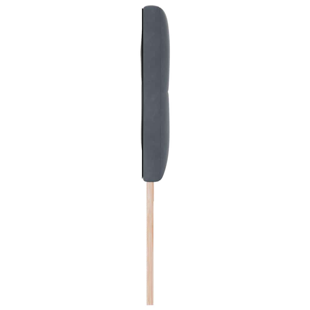 Tête de lit LED avec des lumières à LED Gris 180 cm Polyester - XIOS