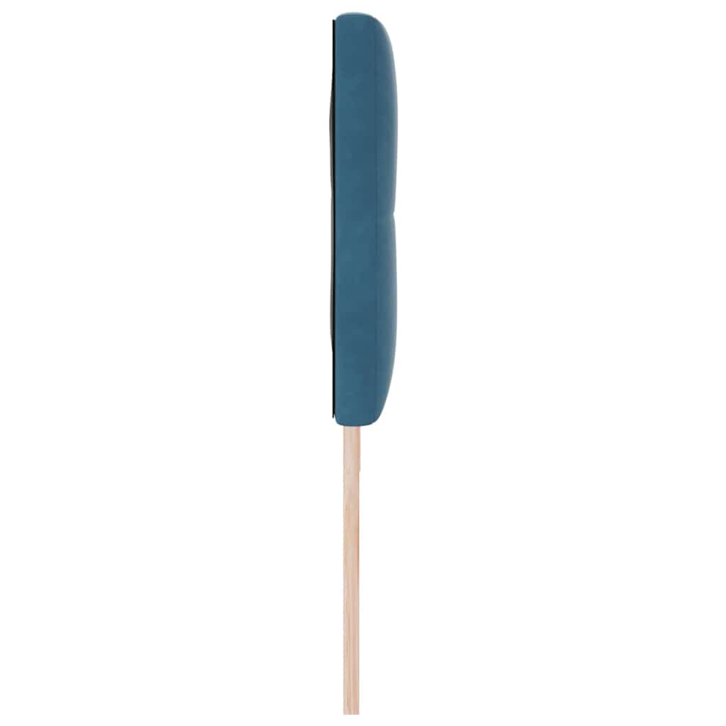 Tête de lit LED avec des lumières à LED Bleu 180 cm Polyester - XIOS