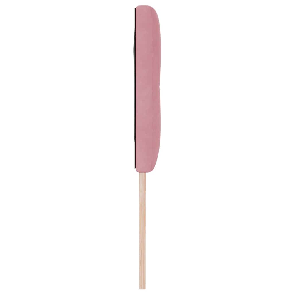Tête de lit LED avec des lumières à LED Rose 180 cm Polyester - XIOS