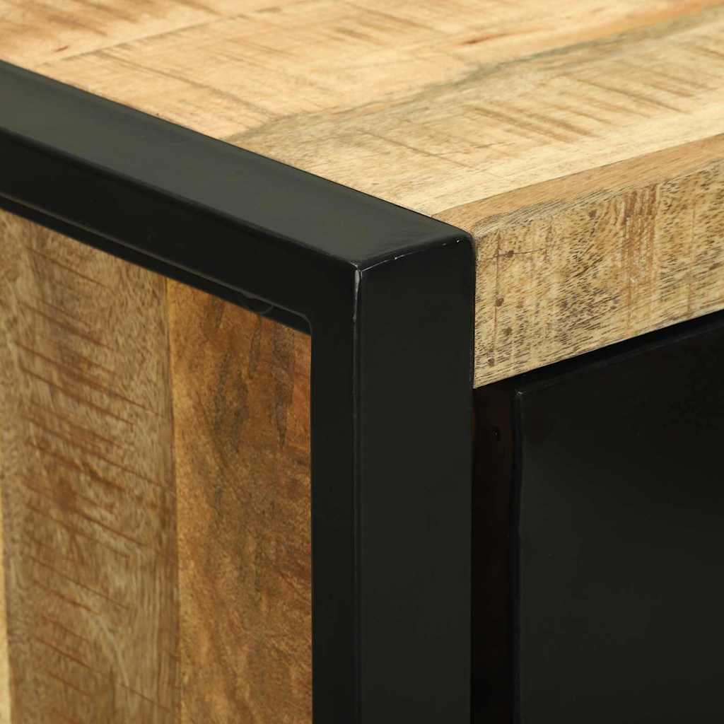 Ensemble de mobilier de salle de bain 2 pièces Marron et Noir