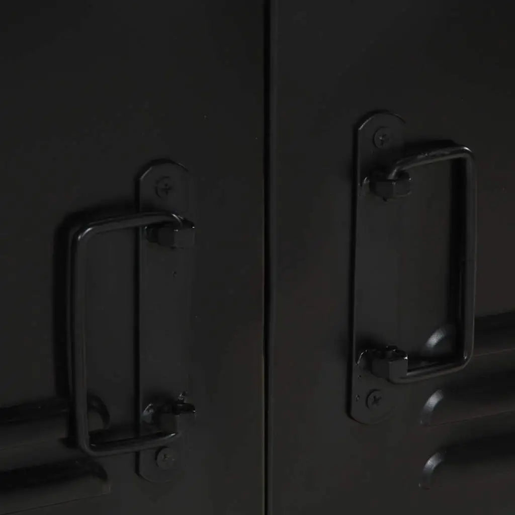 Ensemble de mobilier de salle de bain 3 pièces Marron et Noir - XIOS