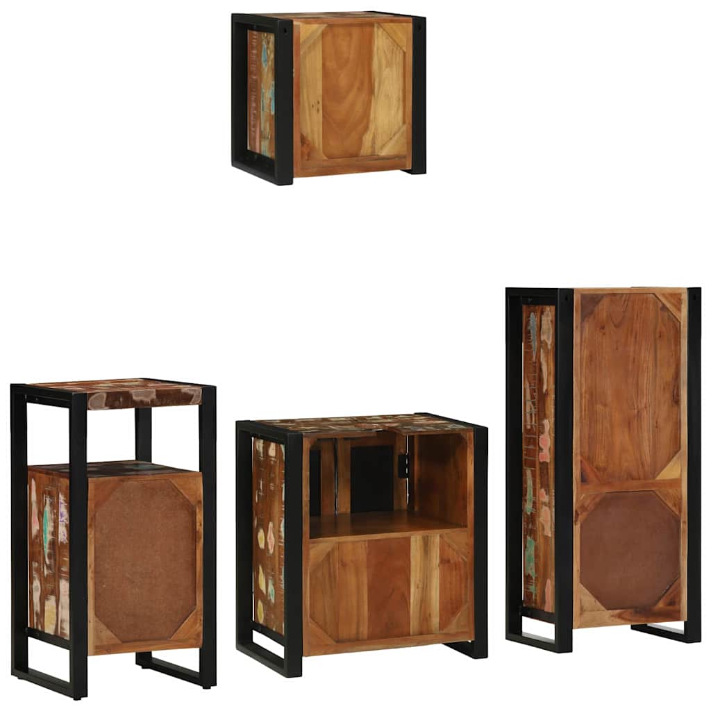 Ensemble de mobilier de salle de bain 4 pièces