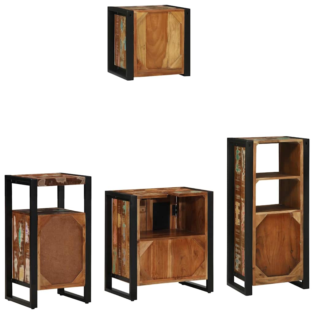 Ensemble de mobilier de salle de bain 4 pièces