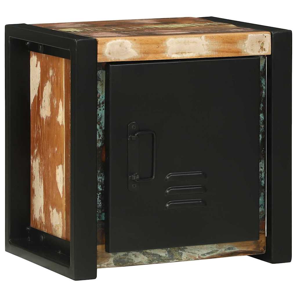 Ensemble de mobilier de salle de bain 4 pc Multicolore et noir