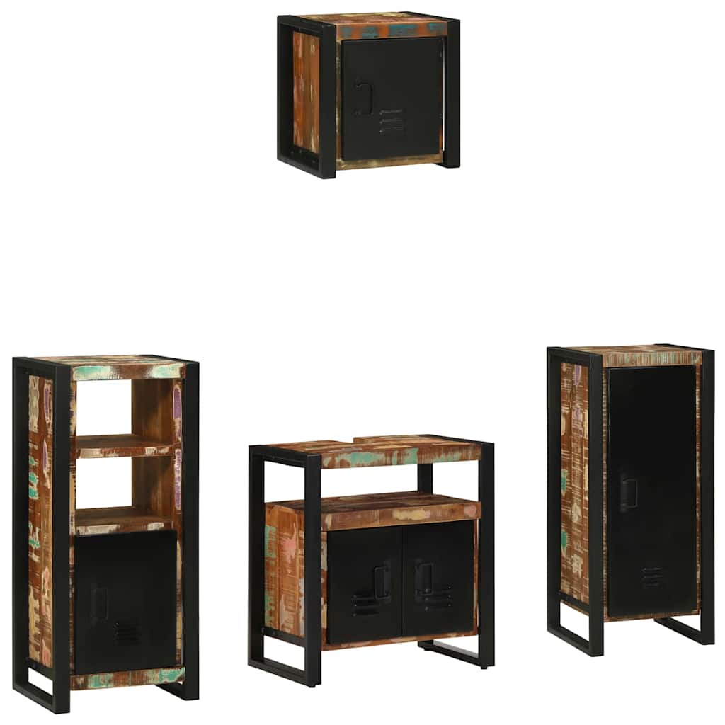 Ensemble de mobilier de salle de bain 4 pièces