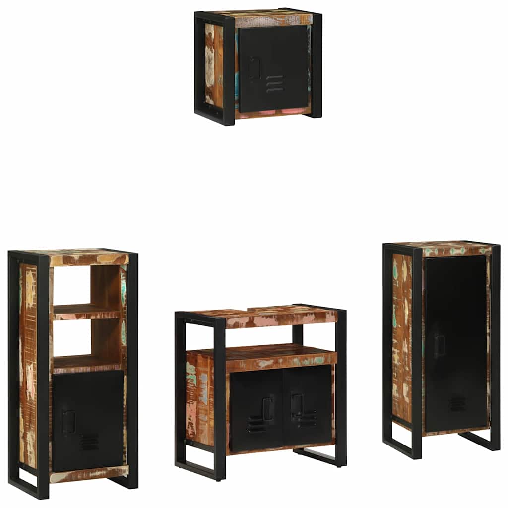 Ensemble de mobilier de salle de bain 4 pièces
