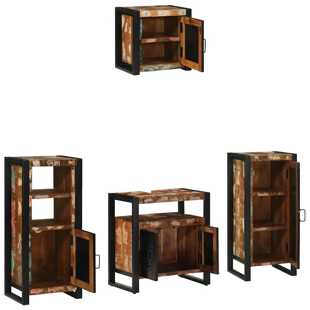 Ensemble de mobilier de salle de bain 4 pièces