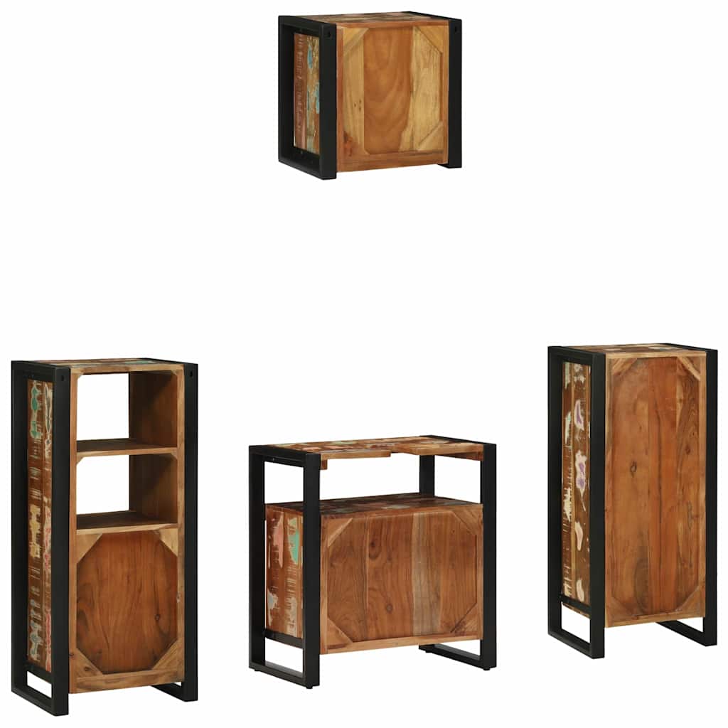 Ensemble de mobilier de salle de bain 4 pièces