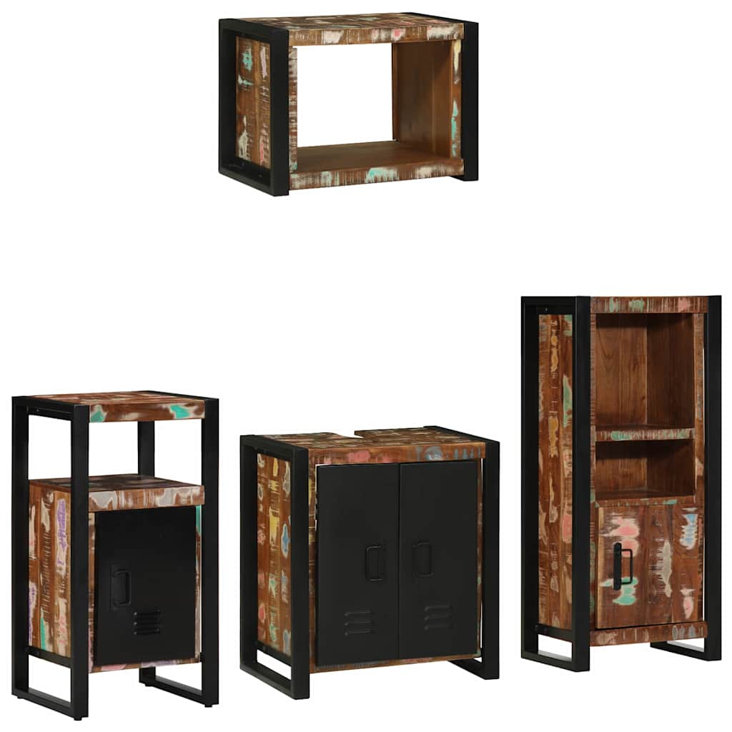 Ensemble de mobilier de salle de bain 4 pièces