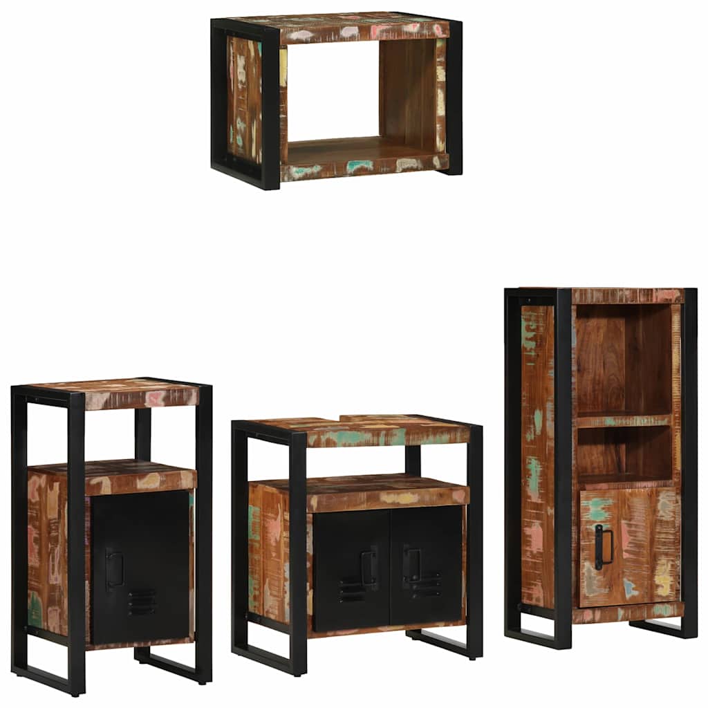 Ensemble de mobilier de salle de bain 4 pièces