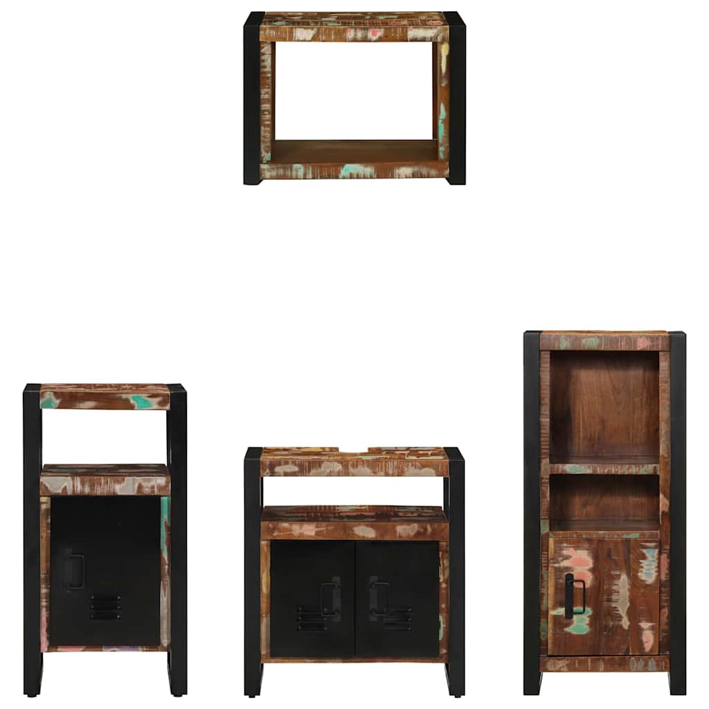 Ensemble de mobilier de salle de bain 4 pièces