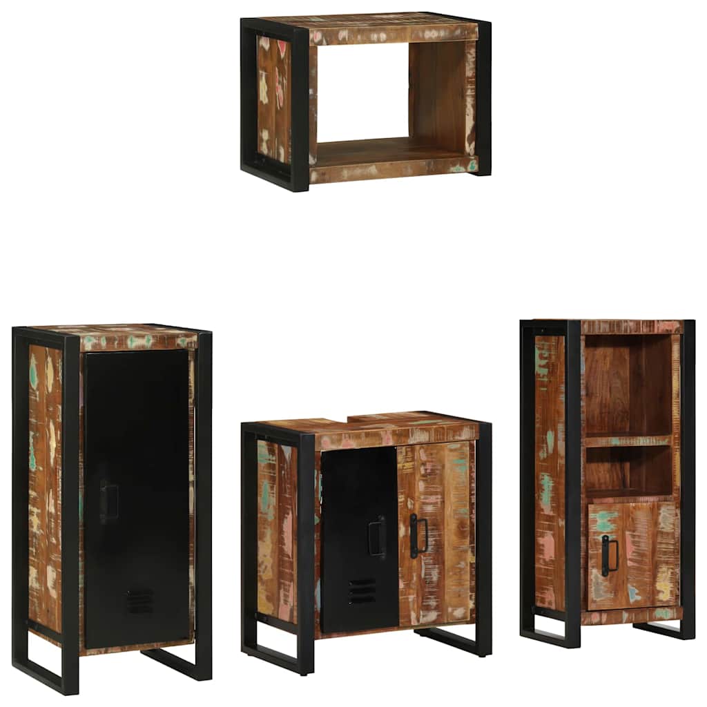 Ensemble de mobilier de salle de bain 4 pièces