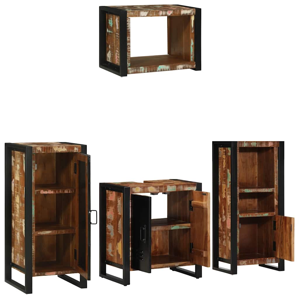 Ensemble de mobilier de salle de bain 4 pièces