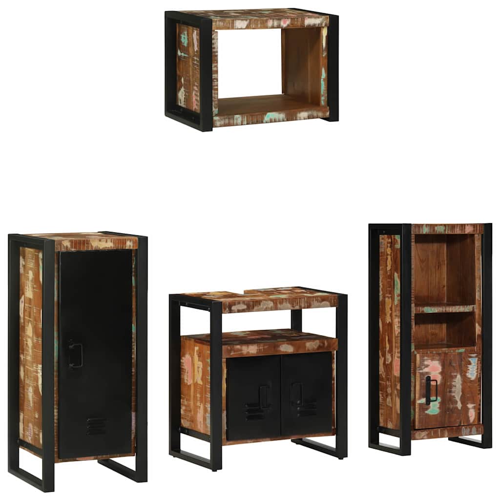 Ensemble de mobilier de salle de bain 4 pièces