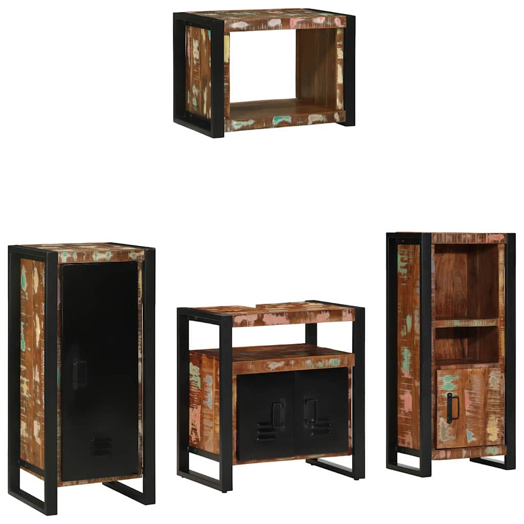 Ensemble de mobilier de salle de bain 4 pièces
