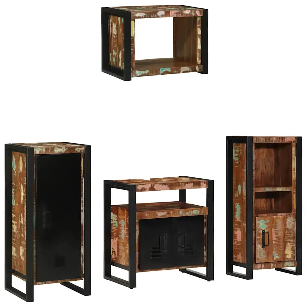Ensemble de mobilier de salle de bain 4 pièces - XIOS