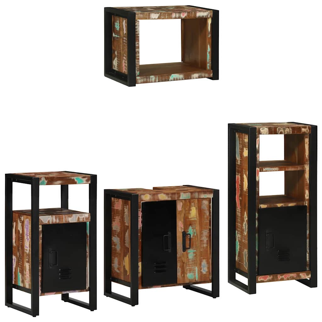 Ensemble de mobilier de salle de bain 4 pièces