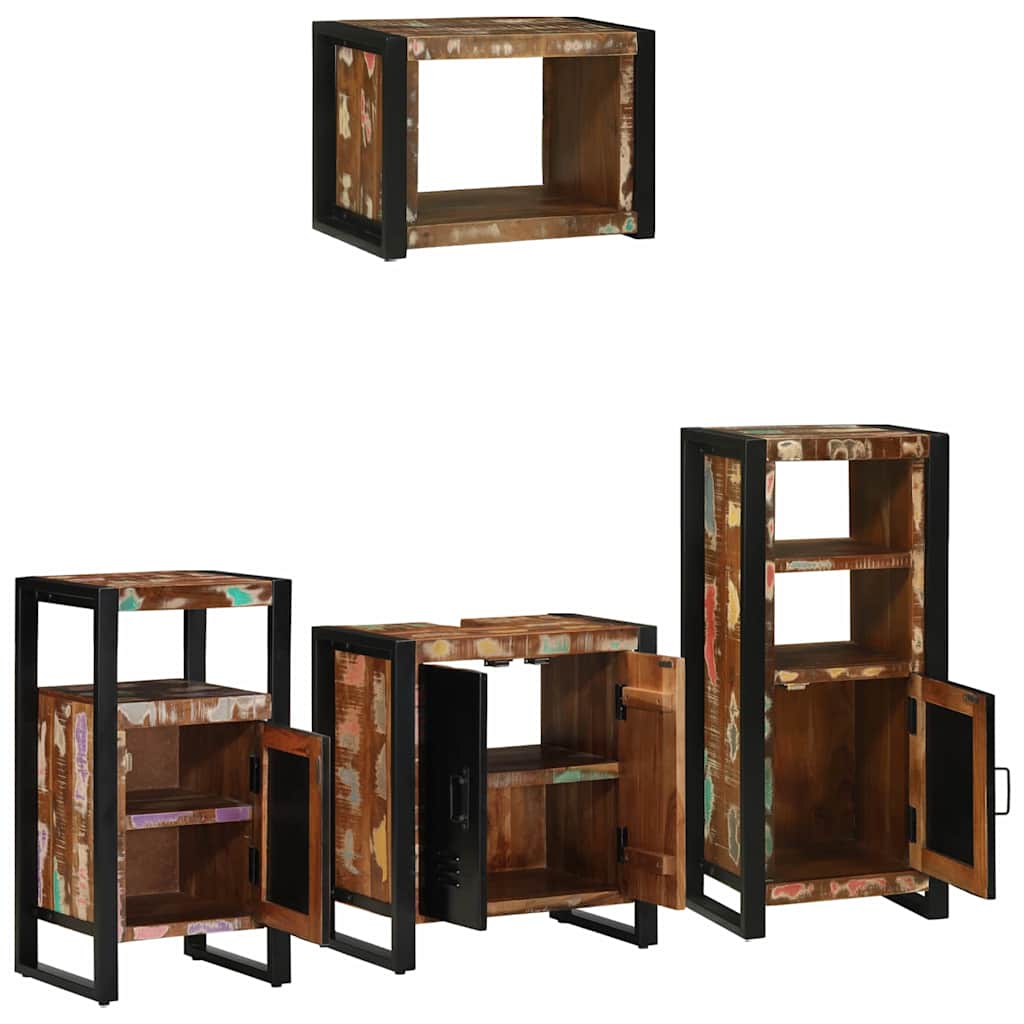 Ensemble de mobilier de salle de bain 4 pièces