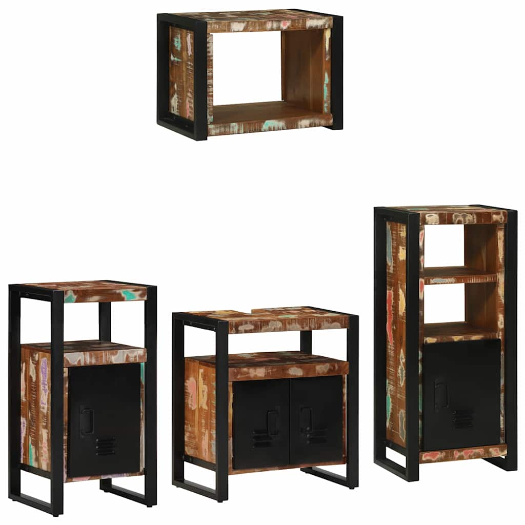 Ensemble de mobilier de salle de bain 4 pièces