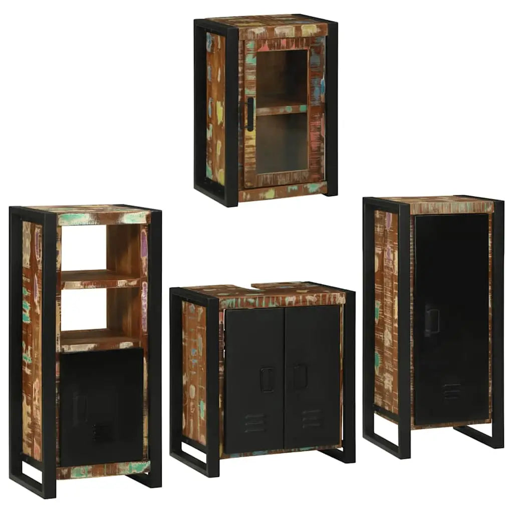 Ensemble de mobilier de salle de bain 4 pc Multicolore - XIOS