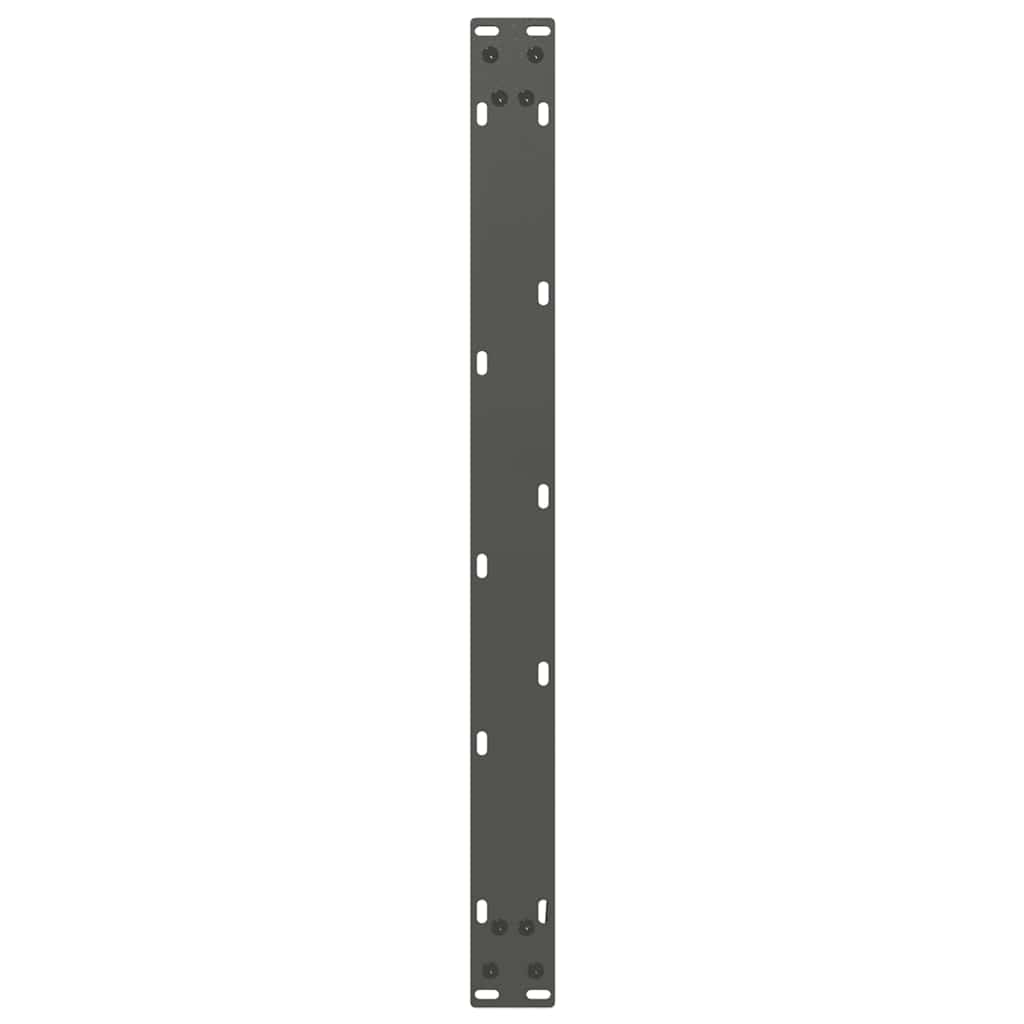 Pieds de table basse en U 2 pièces Anthracite 60 x (42-43) cm Acier - XIOS