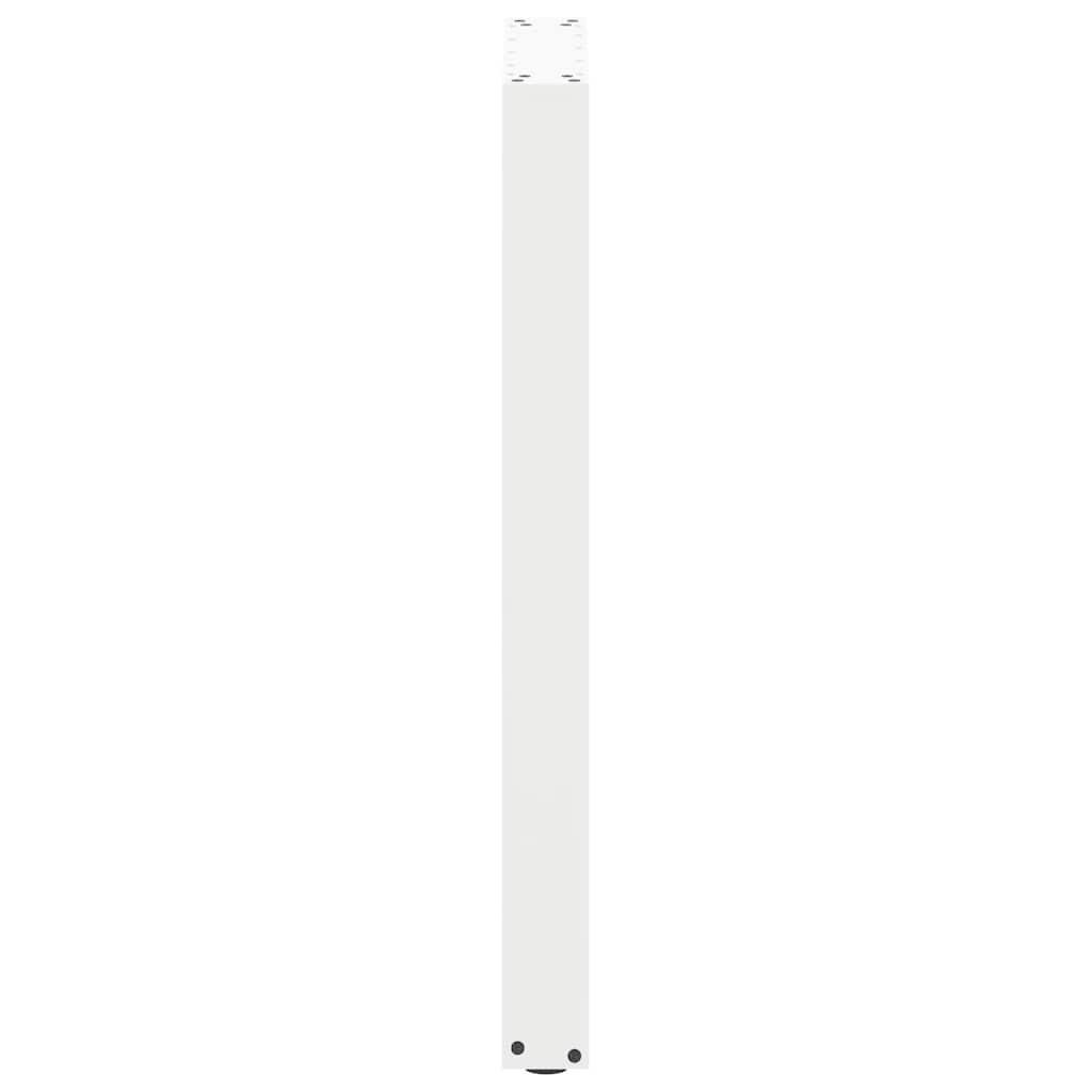 Pieds de table de bar en U, 2 pièces, blanc, 50 x (90-91) cm, acier - XIOS