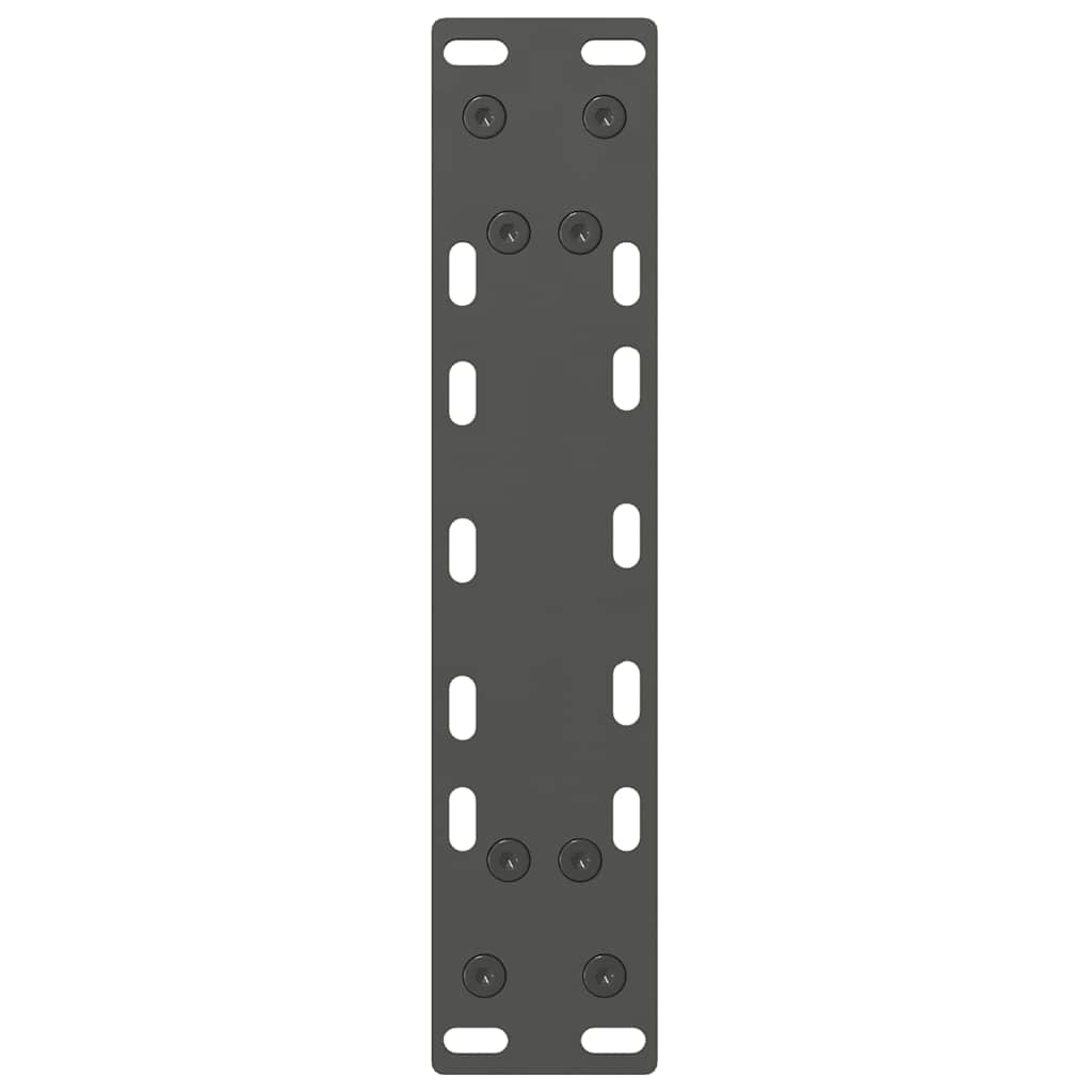 Pieds de table basse Anthracite 2 pièces 38 x (42-43) cm Acier - XIOS