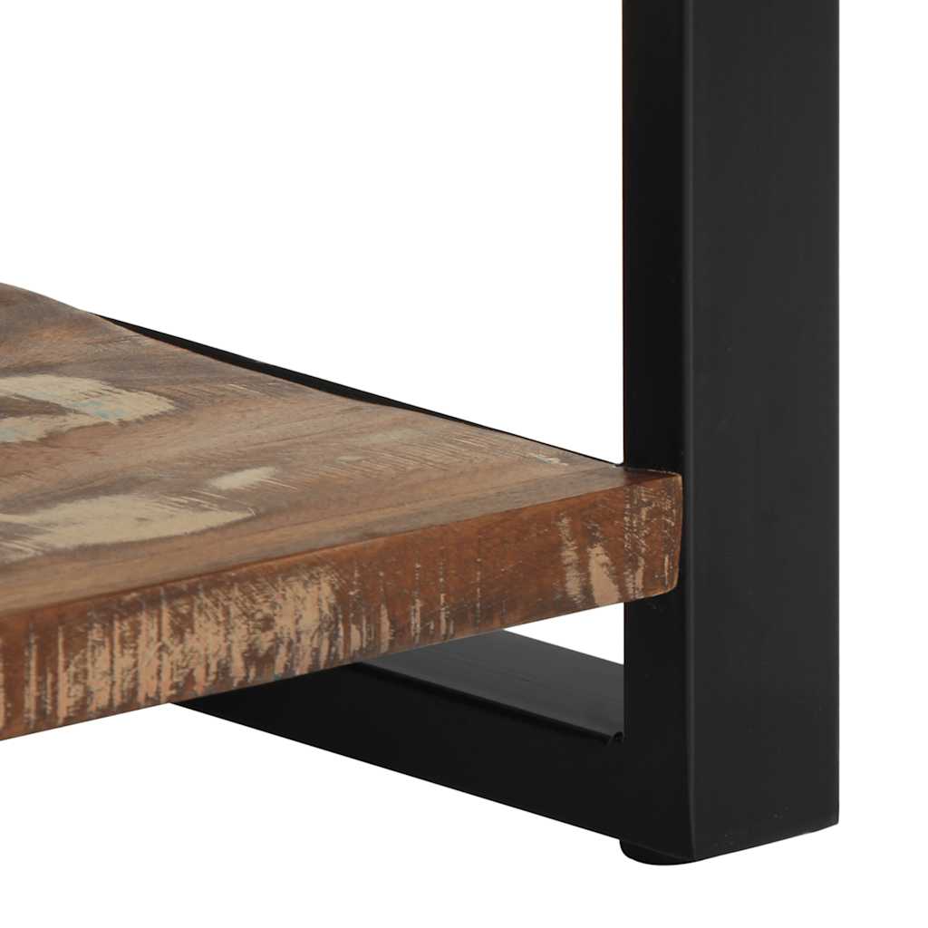 Table console multicolore 100x35x75 cm bois massif récupération - XIOS