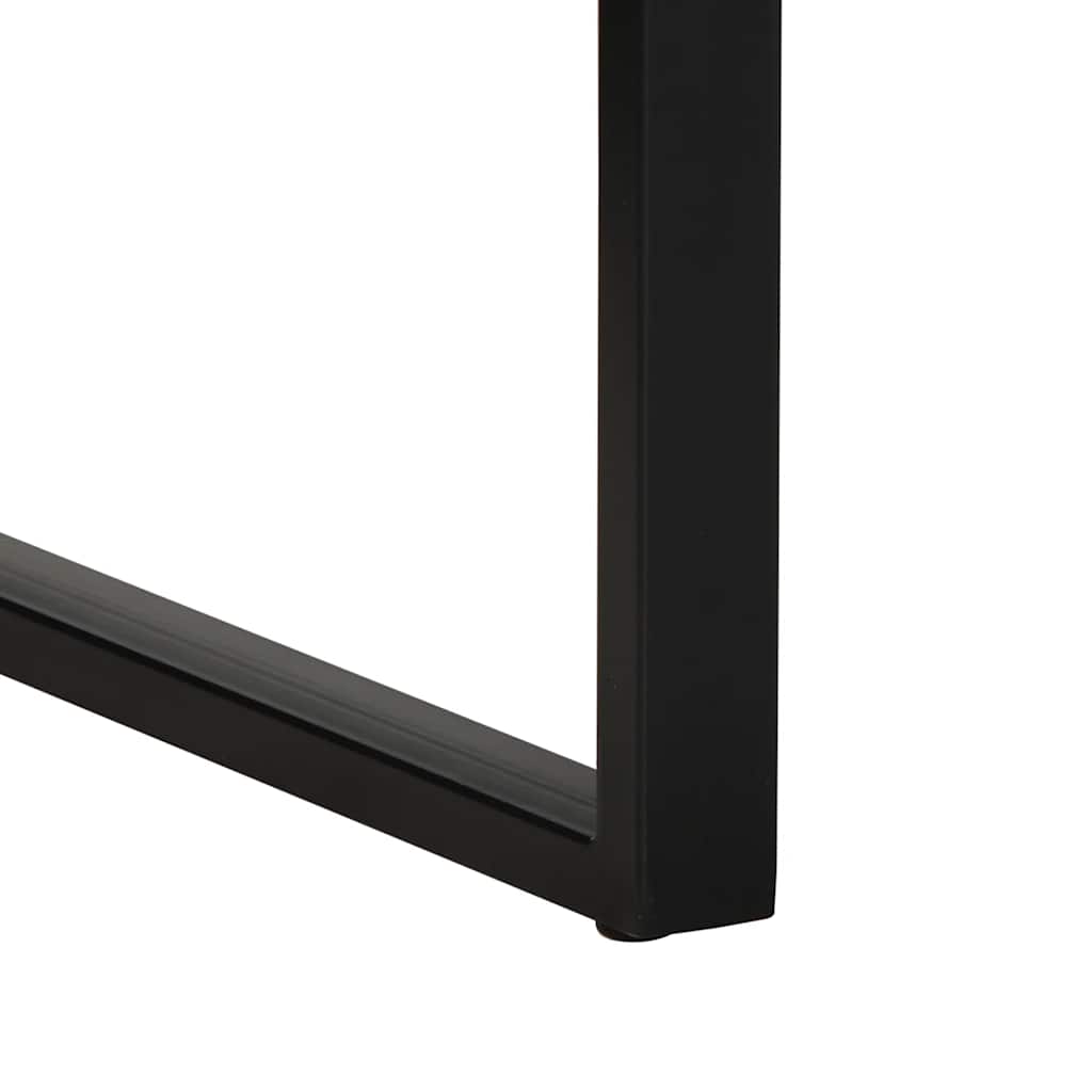 Bureau 100x50x75 cm bois de manguier brut massif - XIOS