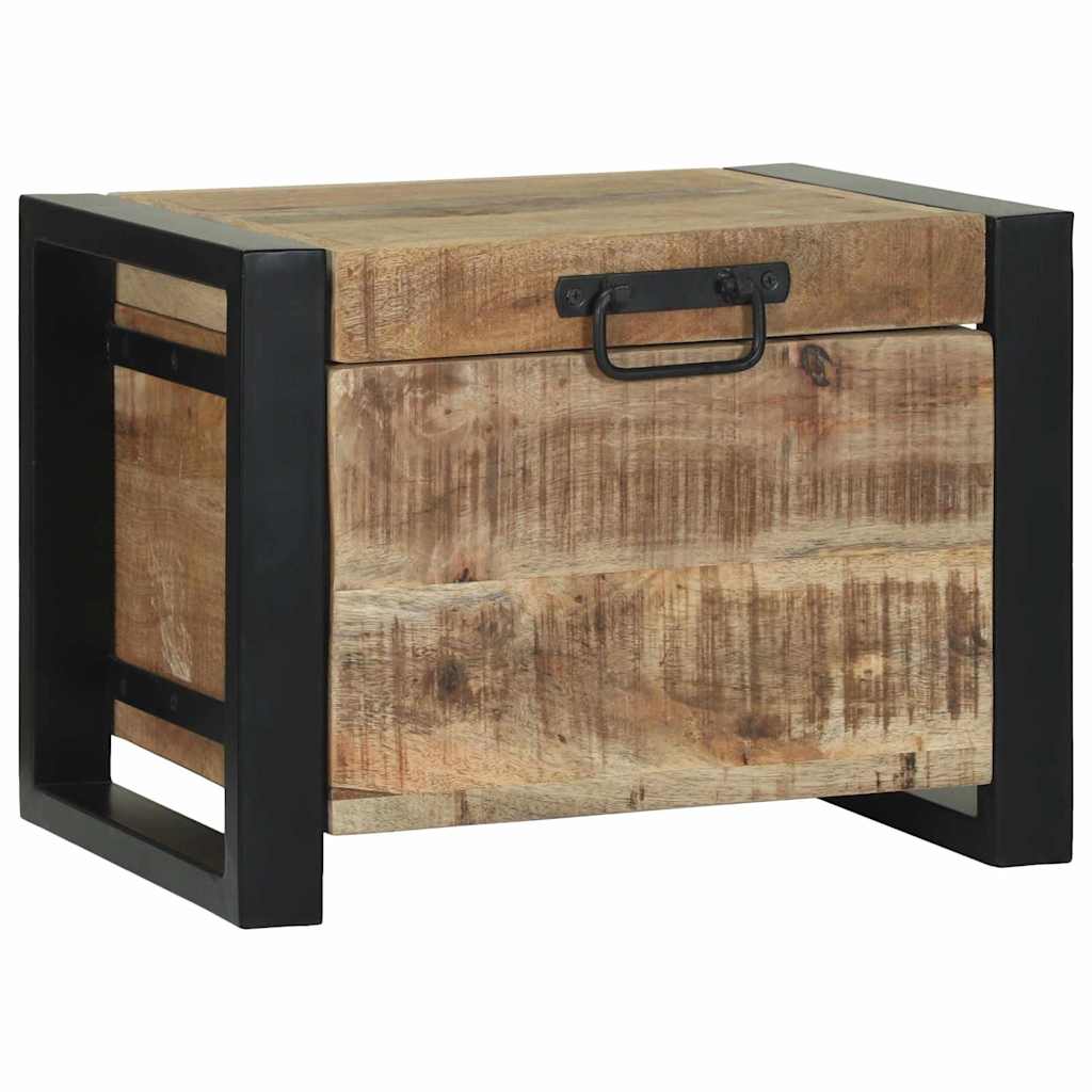 Coffres de rangement 40 x 30 x 30 cm Bois de manguier massif - XIOS