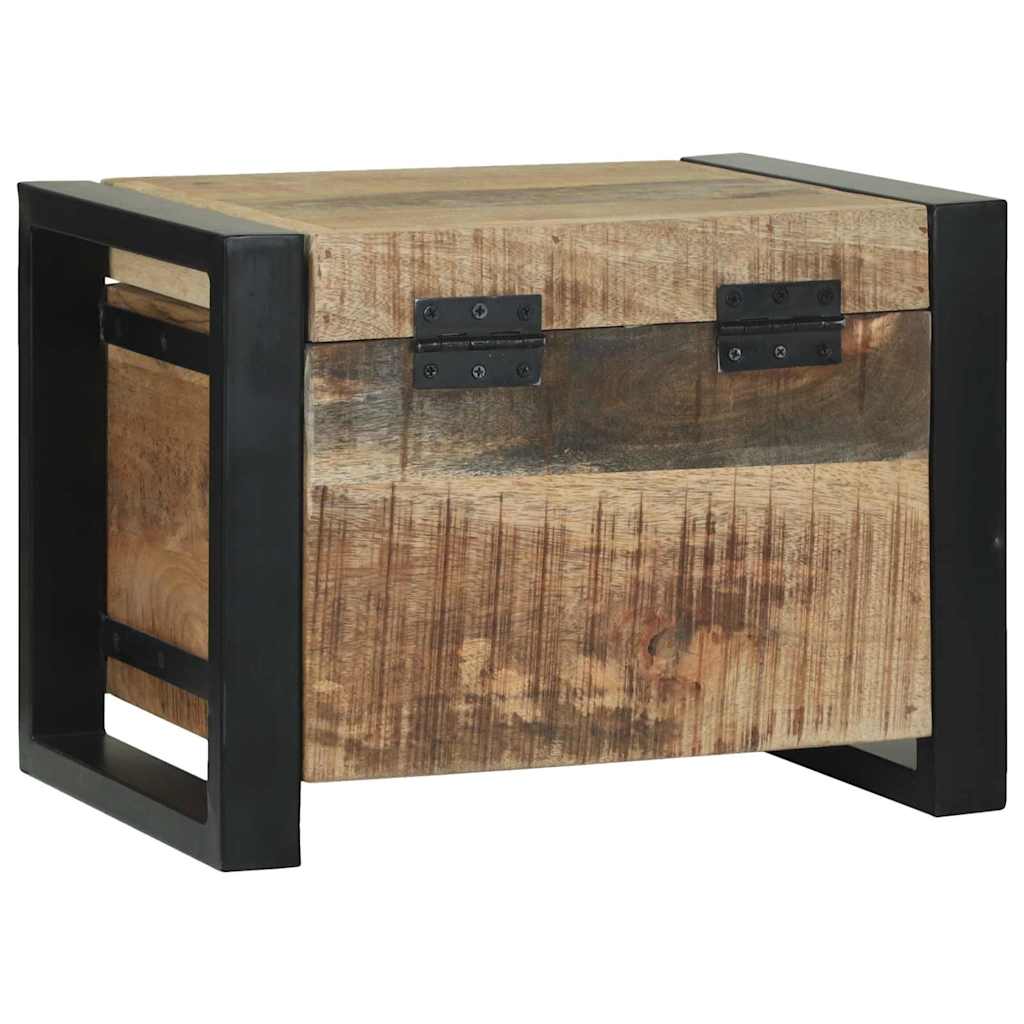 Coffres de rangement 40 x 30 x 30 cm Bois de manguier massif - XIOS