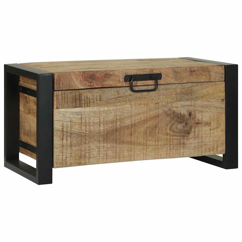 Coffres de rangement 60 x 30 x 30 cm Bois de manguier massif - XIOS