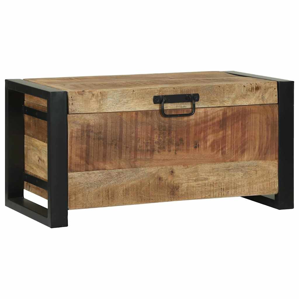 Coffres de rangement 60 x 30 x 30 cm Bois de manguier massif - XIOS