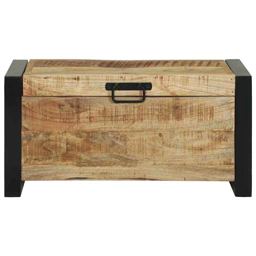 Coffres de rangement 60 x 30 x 30 cm Bois de manguier massif - XIOS