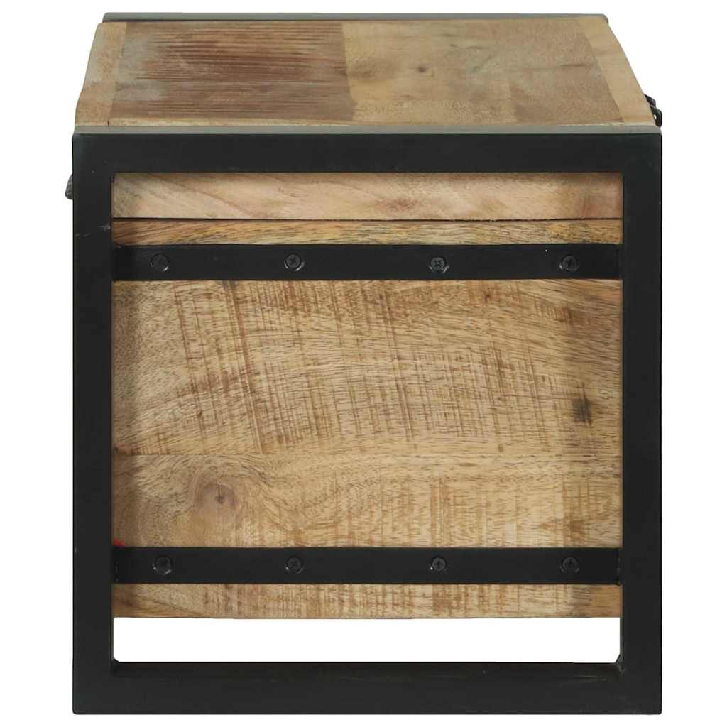 Coffres de rangement 60 x 30 x 30 cm Bois de manguier massif - XIOS
