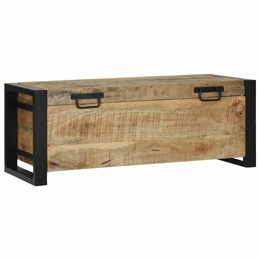 Coffres de rangement 80 x 30 x 30 cm Bois de manguier massif