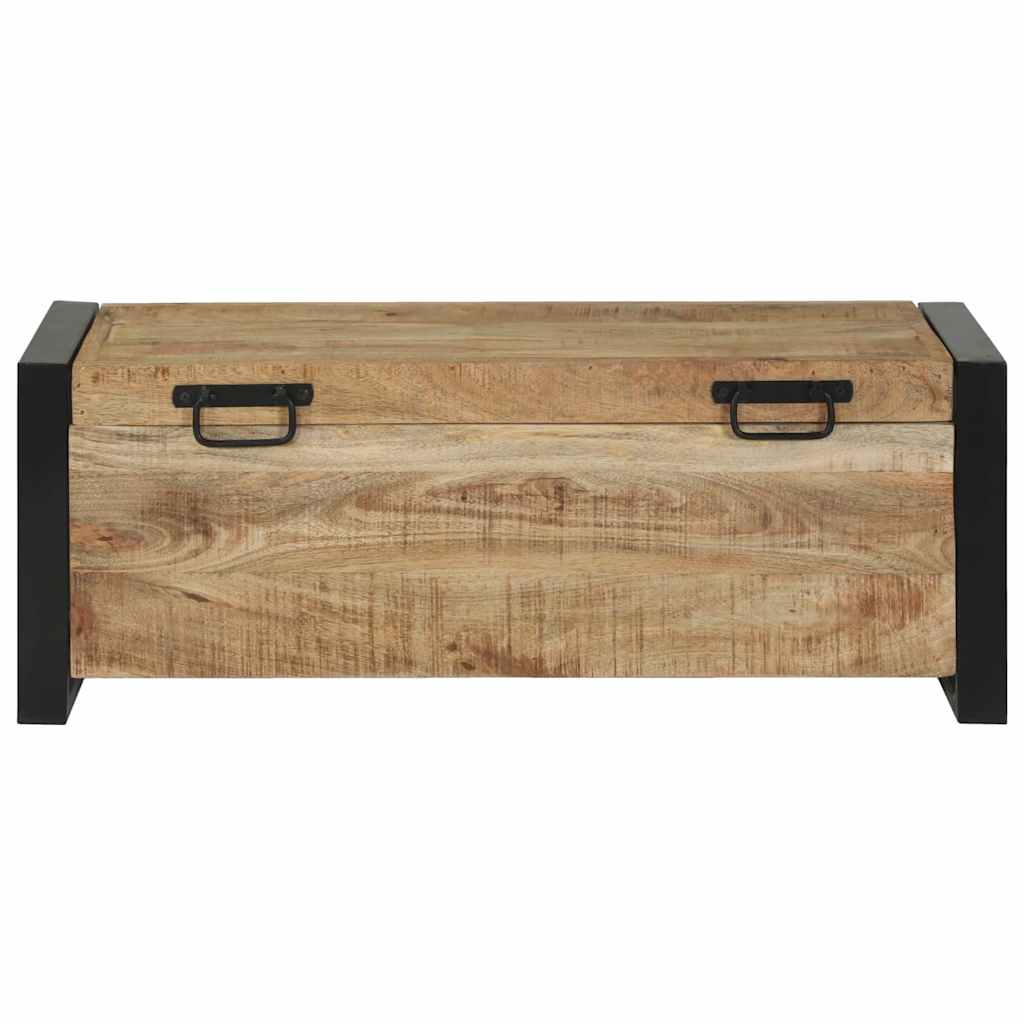 Coffres de rangement 80 x 30 x 30 cm Bois de manguier massif