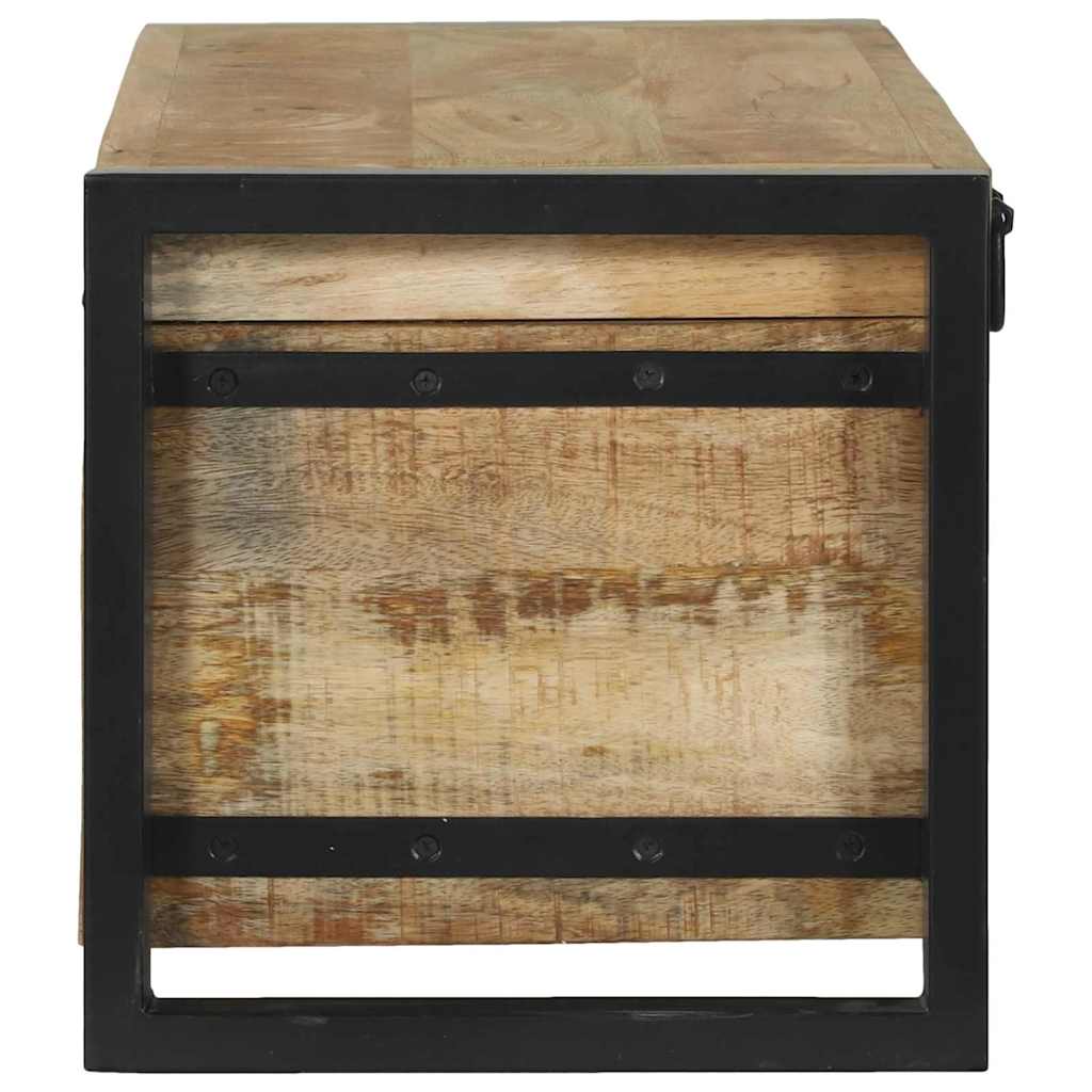 Coffres de rangement 80 x 30 x 30 cm Bois de manguier massif