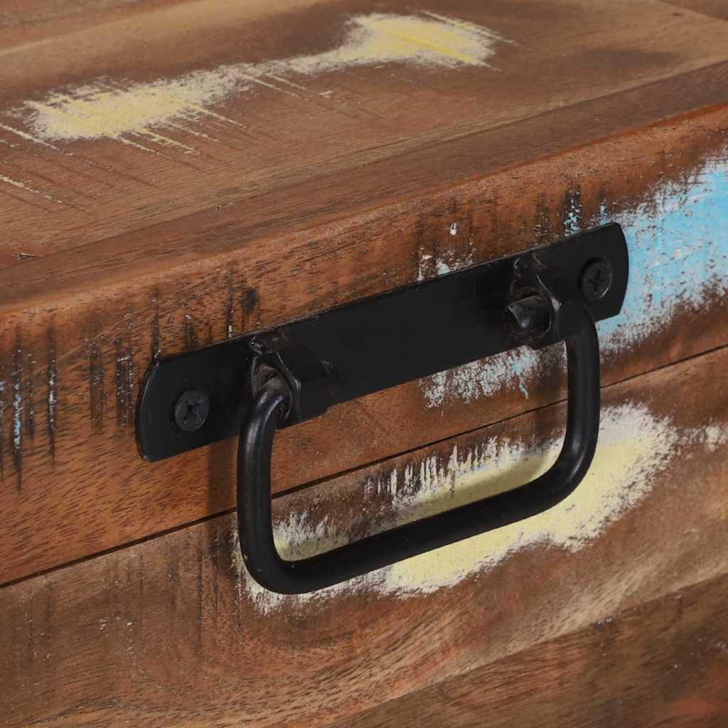 Boîte de Rangement Multicolore Bois massif de récupération - XIOS